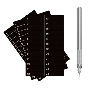 Three Yokis seed phrase plates and precision electric engraver included in the full crypto backup kit.