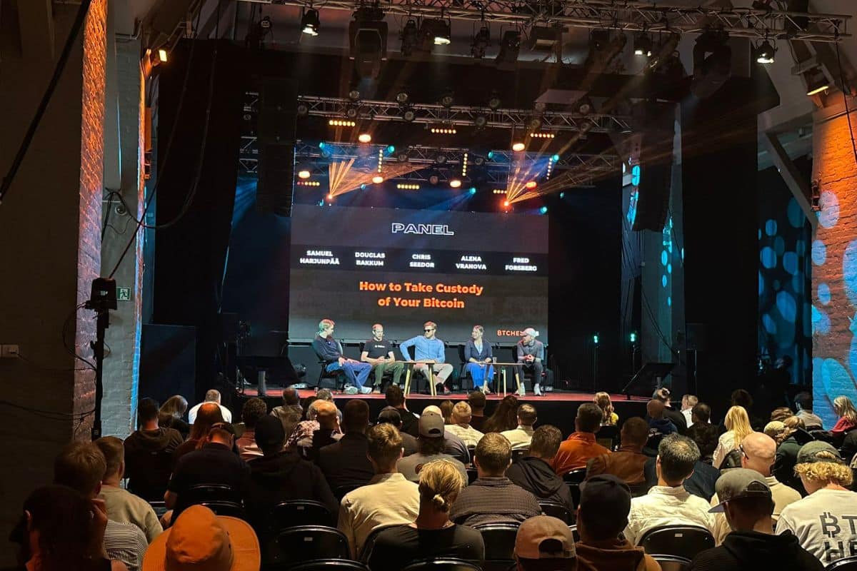 One of the highlights for Xellox was Samuel Harjunpää joining the “How to Take Custody of Your Bitcoin” panel.