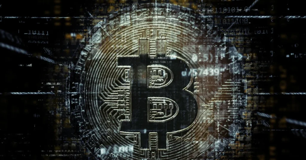 This picture illustrates Bitcoin seed phrase.